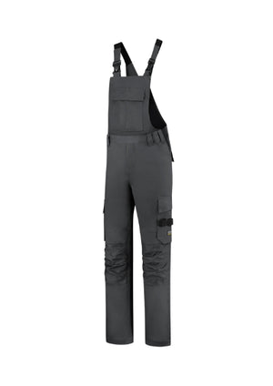 Malfini Bib & Brace Twill Cordura Work Bib Trousers unisex - dark gray