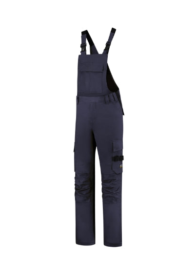 Malfini Bib & Brace Twill Cordura Work Bib Trousers unisex - ink