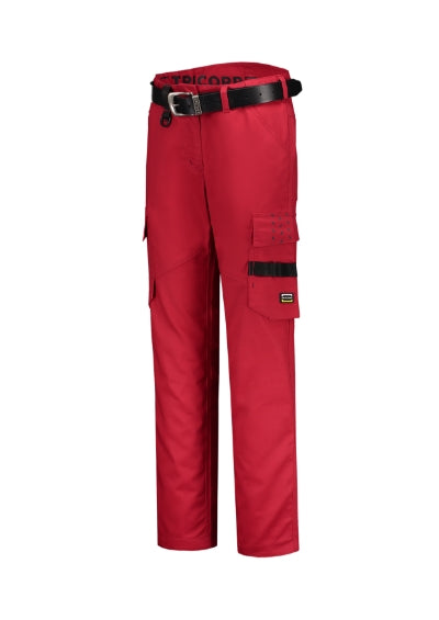 Malfini Work Pants Twill Women Work Trousers women’s - red