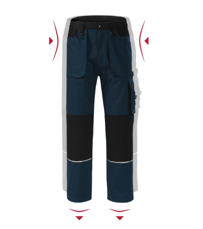 Malfini Woody Work Trousers men’s - navy blue