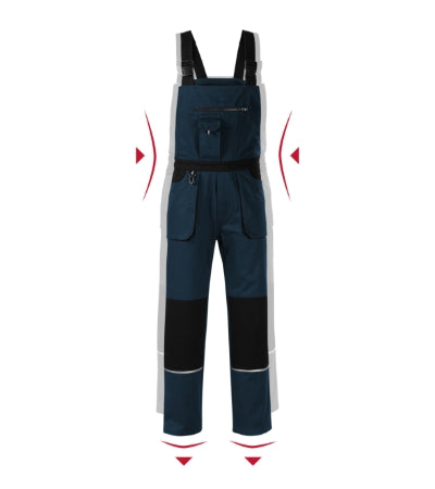 Malfini Woody Work Bib Trousers men’s - navy blue