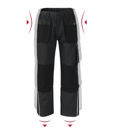 Malfini Ranger Work Trousers men’s - ebony gray