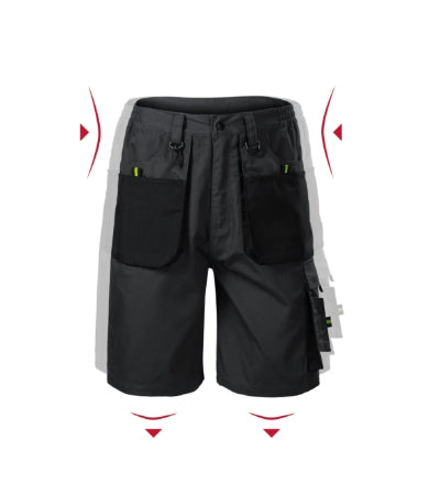 Malfini Ranger Work Shorts men’s - ebony gray