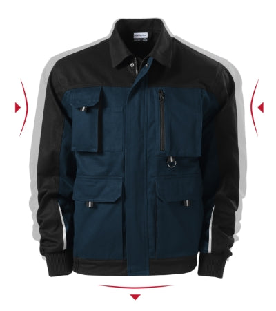 Malfini Woody Work Jacket men’s - navy blue