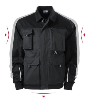 Malfini Woody Work Jacket men’s - ebony gray
