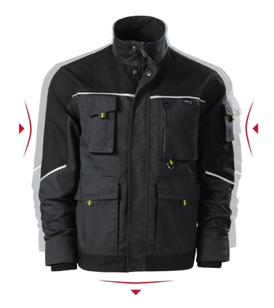 Malfini Ranger Work Jacket men’s - ebony gray