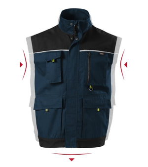 Malfini Ranger Work Vest men’s - navy blue