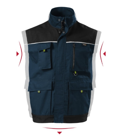 Malfini Ranger Work Vest men’s - navy blue