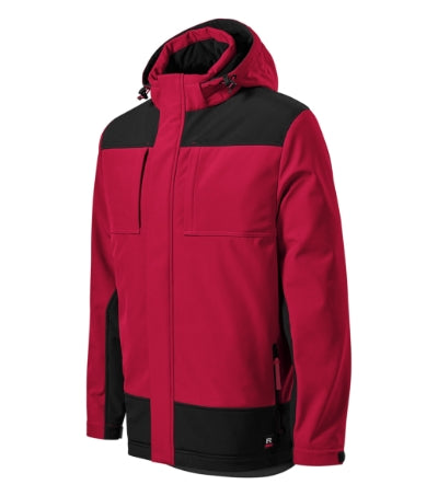 Malfini Vertex Winter softshell jacket men’s - marlboro red