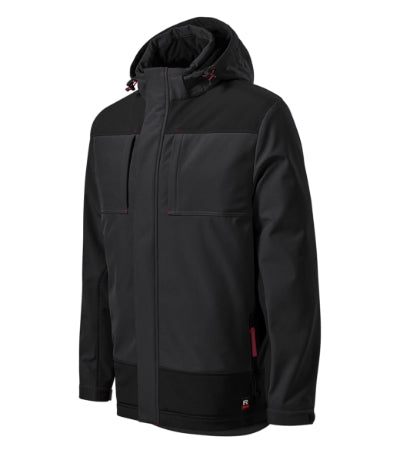 Malfini Vertex Winter softshell jacket men’s - ebony gray