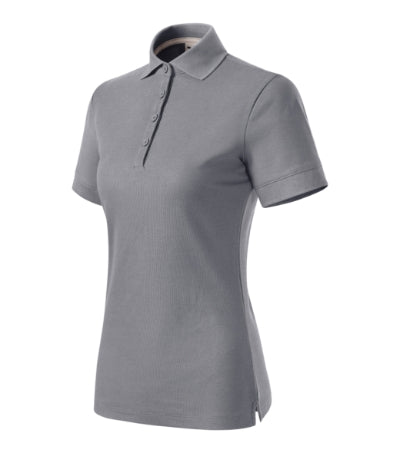 Malfini Prime (GOTS) Polo Shirt women’s - antique silver