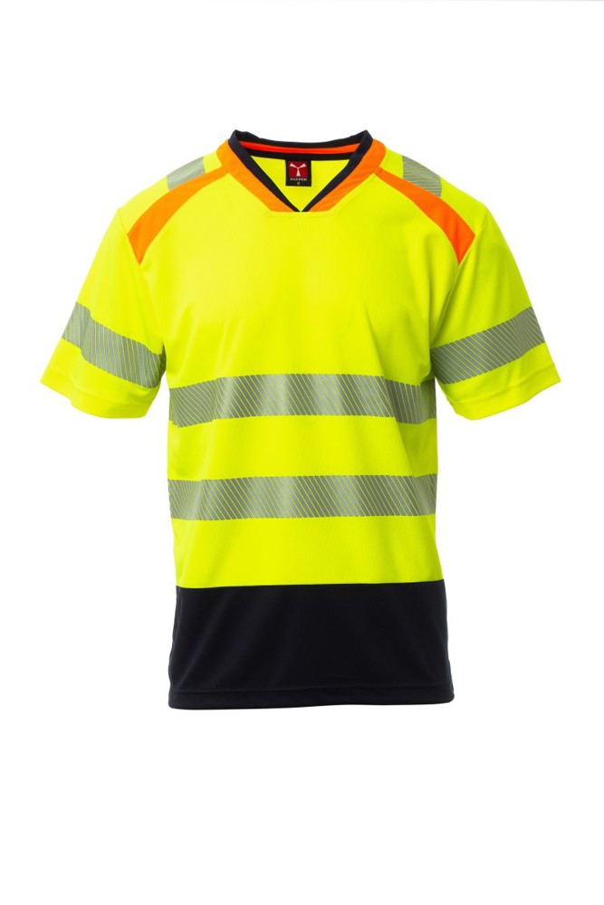 ALLEY - fluorescent yellow/navy blue