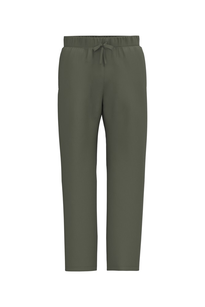 Duurzame uniseks wijde joggingbroek. - organic khaki