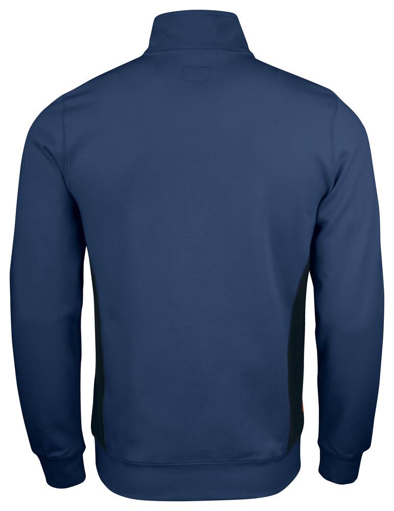 Jobman - 5401 Halfzip Sweatshirt Navy/Zwart M