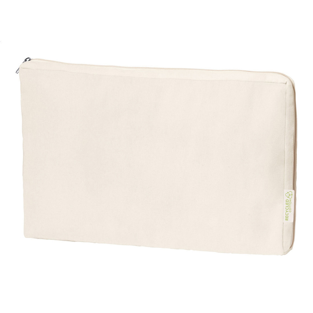 Jurne - katoenen laptoptas - Wit