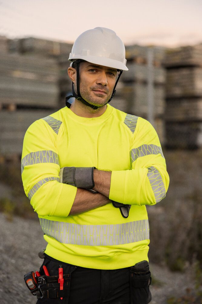 Jobman - 5324 Sweatshirt Hi-Vis