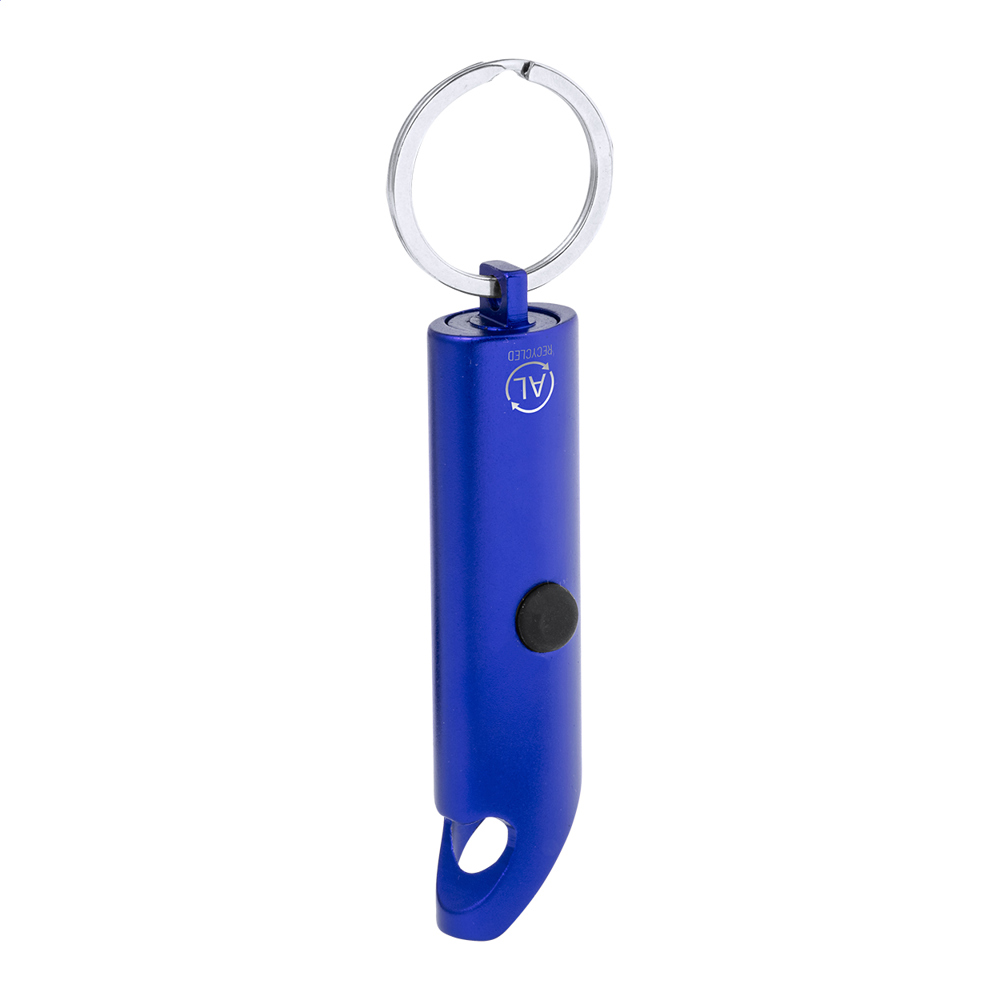 Rutto - flesopener zaklamp - blauw