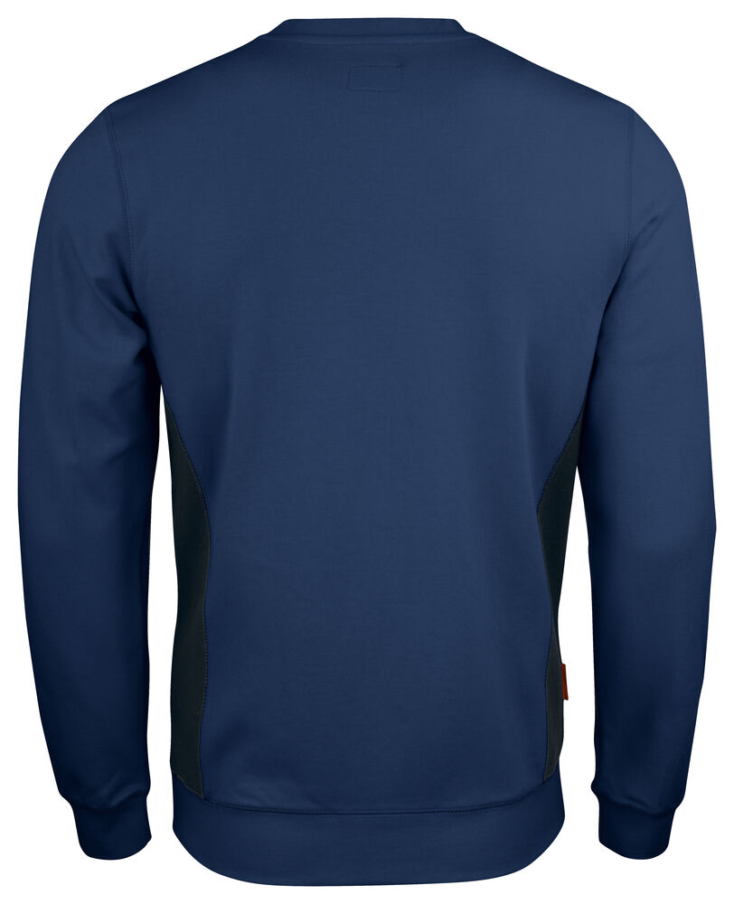 Jobman - 5402 Roundneck Sweatshirt Navy/Zwart M