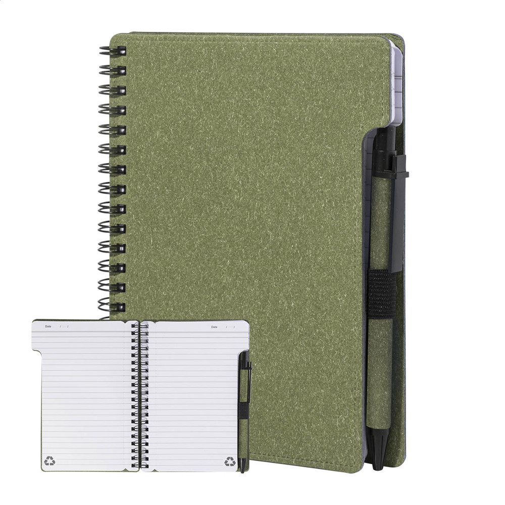 Balsamea - notebook - groen