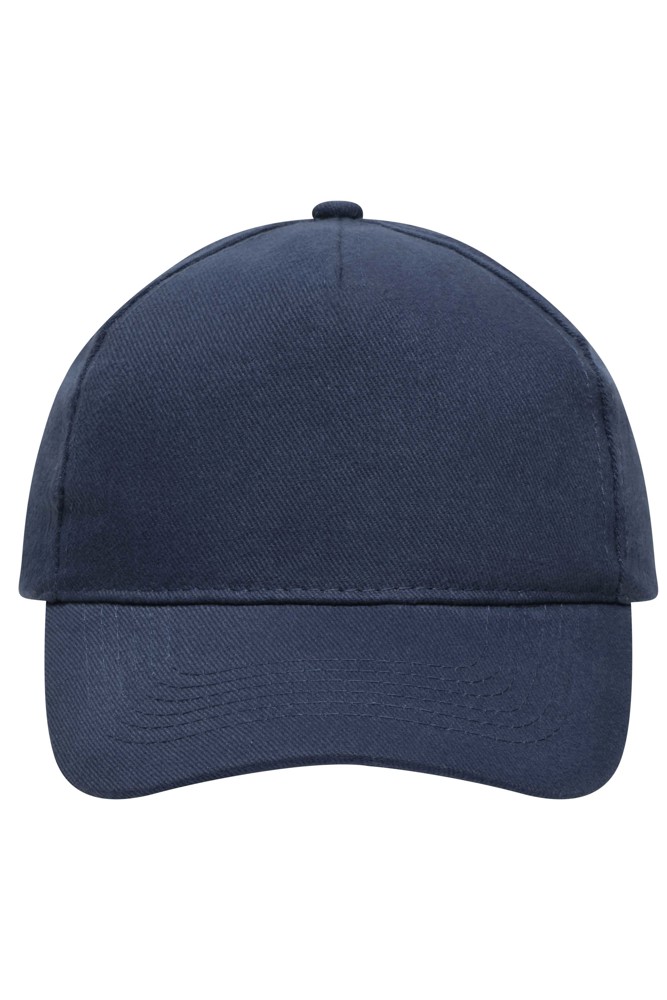 5 Panel Cap Heavy Cotton - Navy