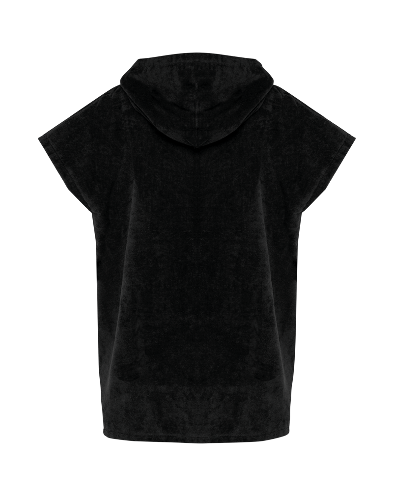PA582 - Kinderponcho met capuchon van badstof