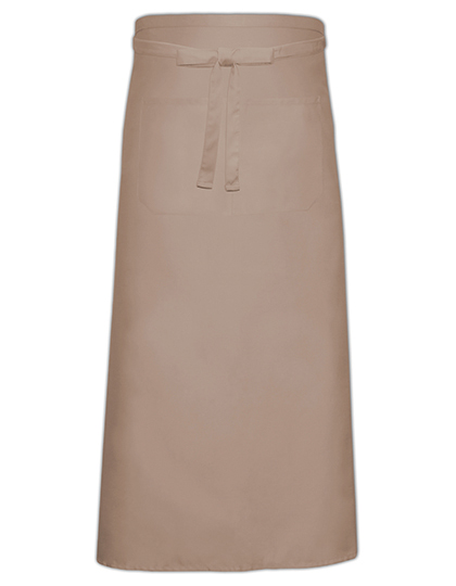 Bistro Apron With Front Pocket - Khaki