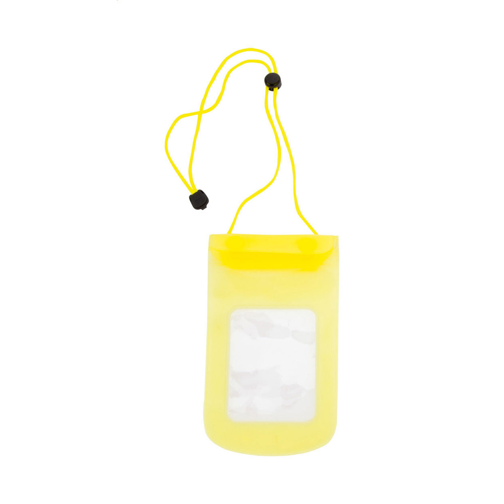 Chopy - waterdichte mobiele telefoon hoes - Geel