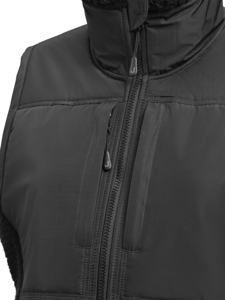 Jobman - 1178 Women's Pile Vest Zwart XL