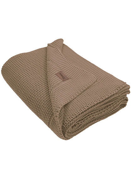 ARTG - Babiezz® Organic Knitted Blanket - Mocha Brown