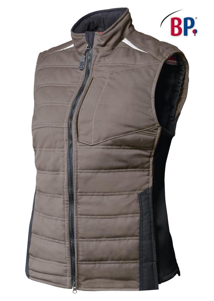 BP® Gewatteerd gilet voor dames - Walnut