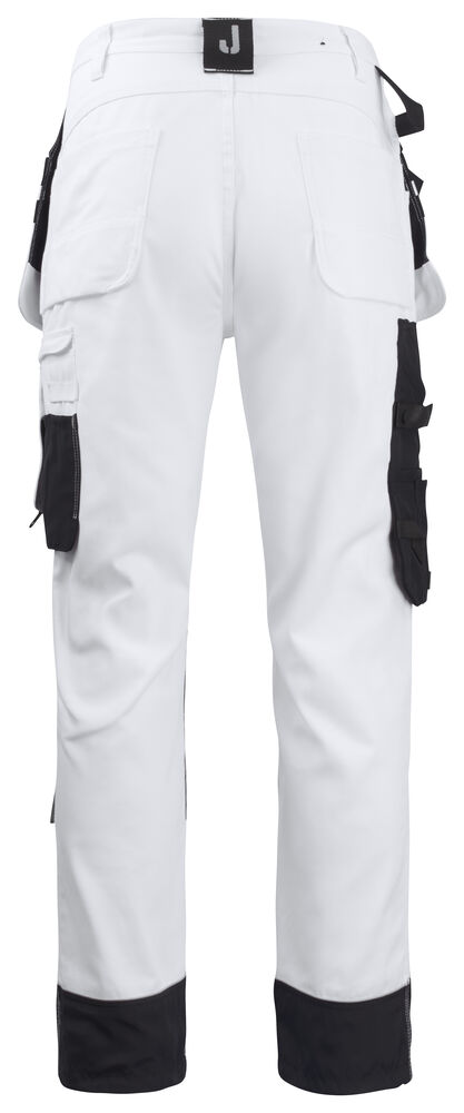 Jobman - 2171 Painters' Trousers Core Wit/Zwart C58