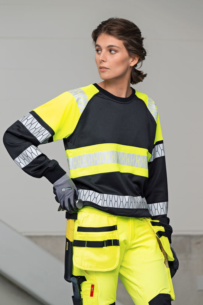 Jobman - 5224 Sweatshirt Hi-Vis