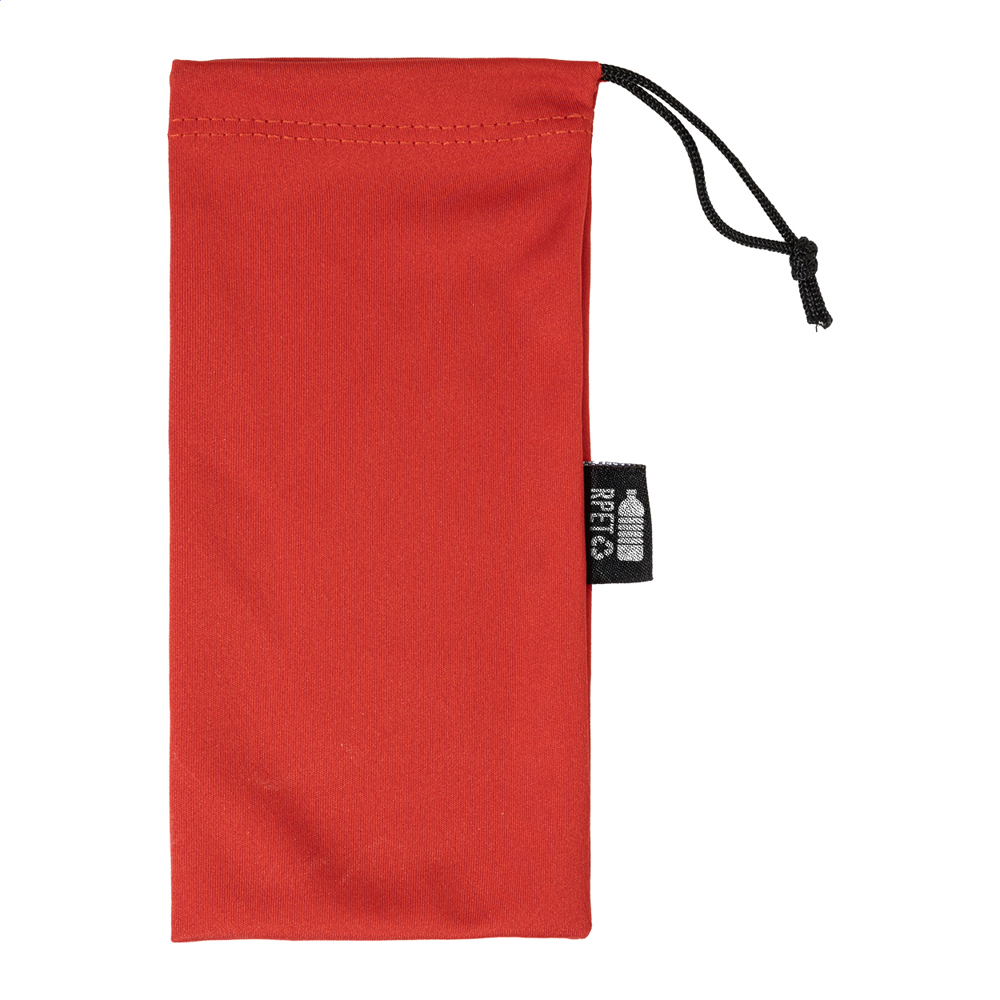 Pousun - RPET zonnebril case - rood