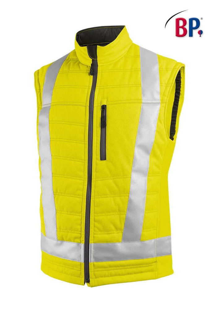 BP® Gewatteerd gilet - warning yellow