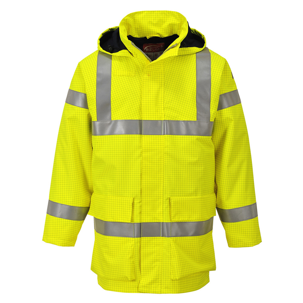 Bizflame Regen Hi-Vis Multi Lite Jack - Yellow