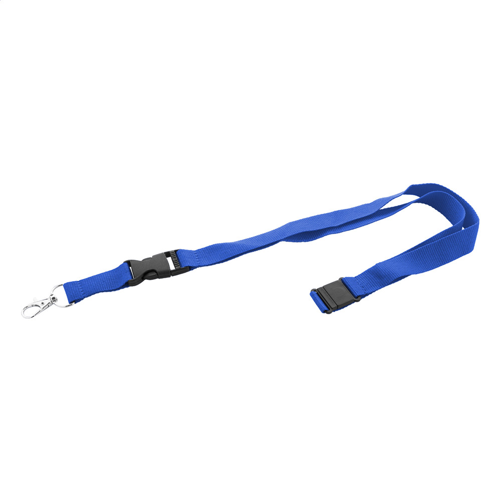 Revent Plus - RPET-sleutelkoord - blauw