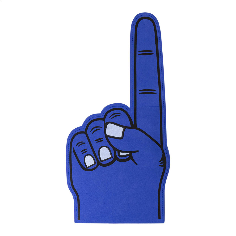 Fanly - foam hand - blauw