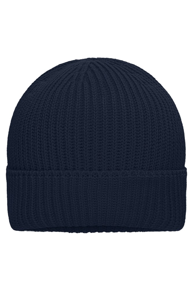 Bio Cotton Winter Beanie OCS Standard - Navy