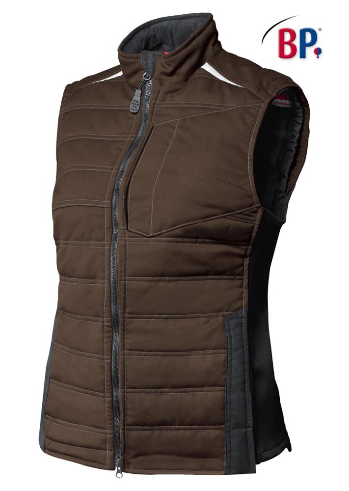 BP® Gewatteerd gilet voor dames - Brown