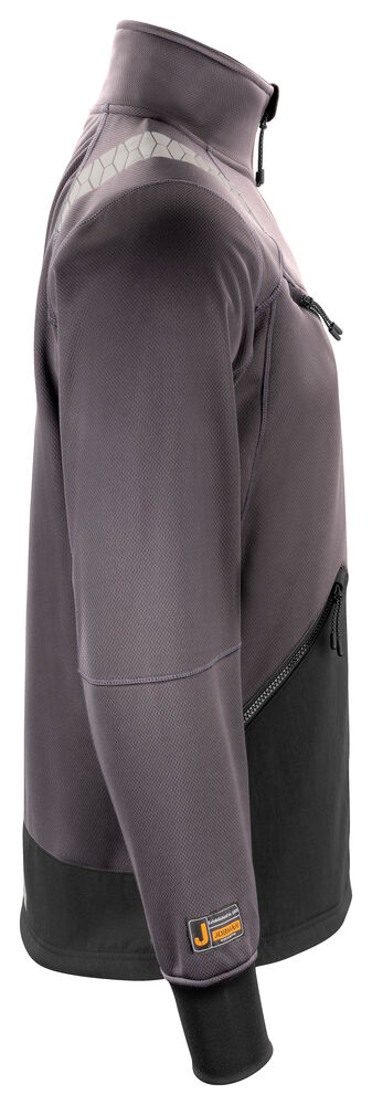 Jobman - 1191 Jacket Windblocker Donkergrijs/Zwart 3XL