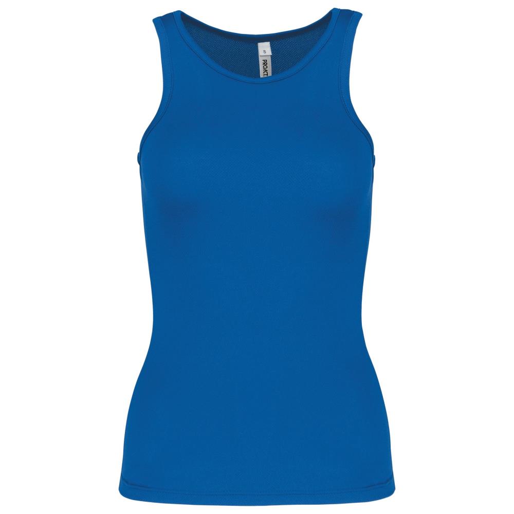 Damessporttop - sporty royal blue