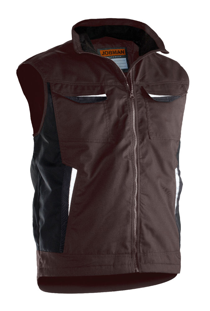 Jobman - 7517 Service Vest Lined - Bruin