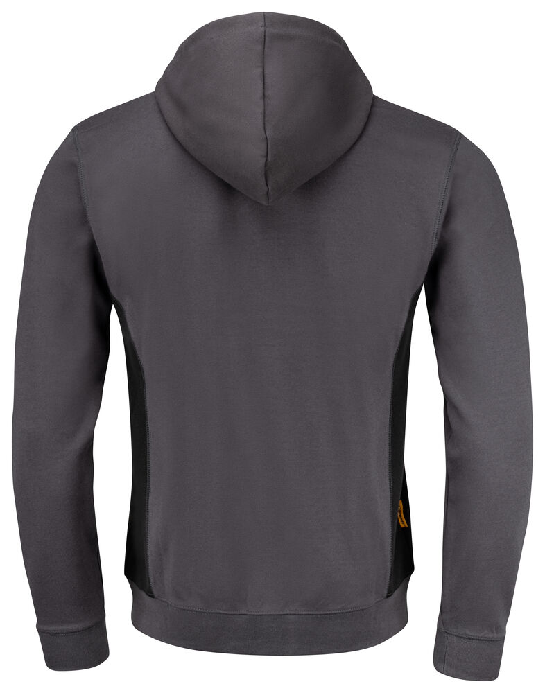 Jobman - 5400 Sweatshirt Hoodie Donkergrijs/Zwart XXS