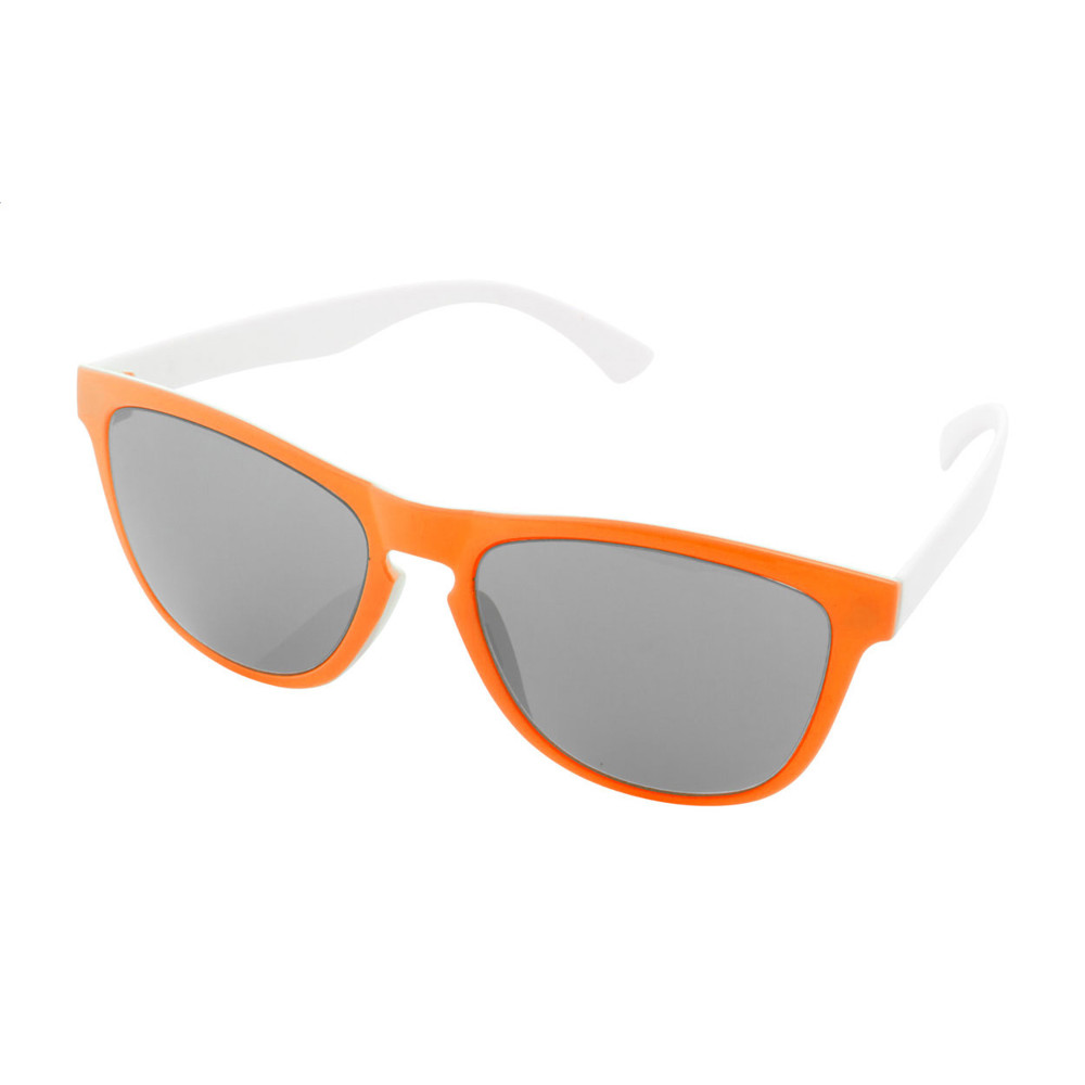 CreaSun - personaliseerbare zonnebril - oranje/wit