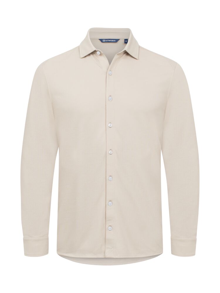 Cutter & Buck - Advantage Shirt Heren - Beige