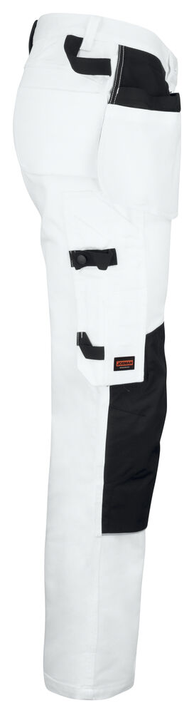 Jobman - 2179 Women's Painter Trousers Wit/Zwart 34