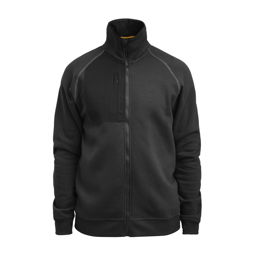 Jobman - 5141 Sweatshirt Full-Zip - zwart
