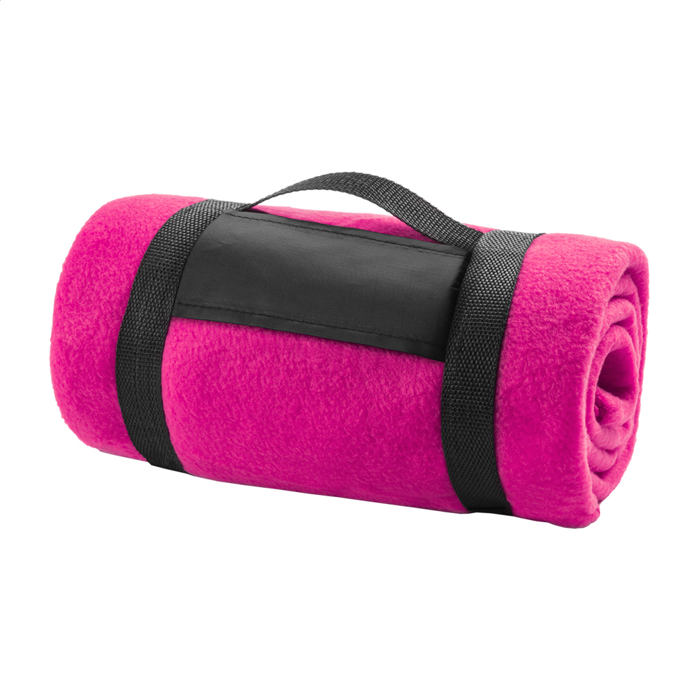Vinson - fleecedeken - fuchsia