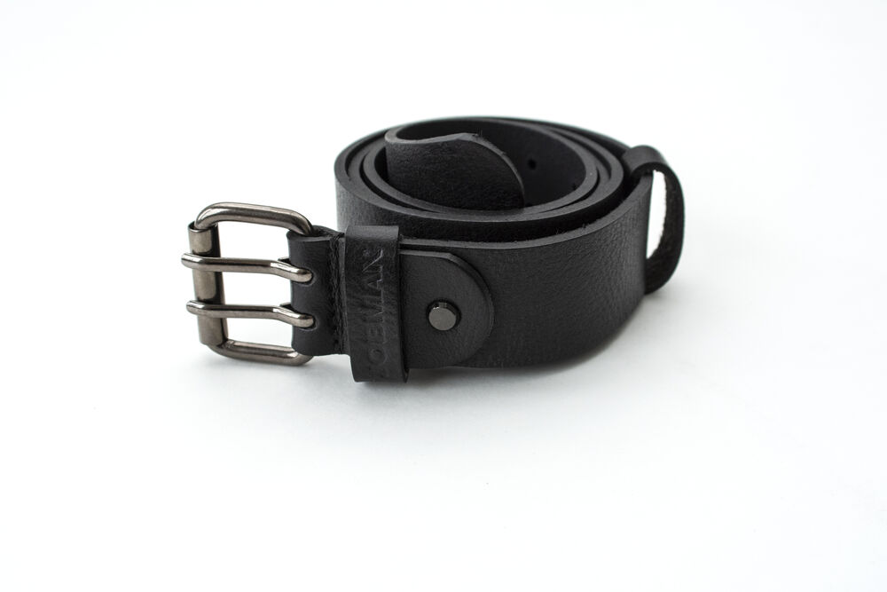 Jobman - 9307 Leather belt - Zwart