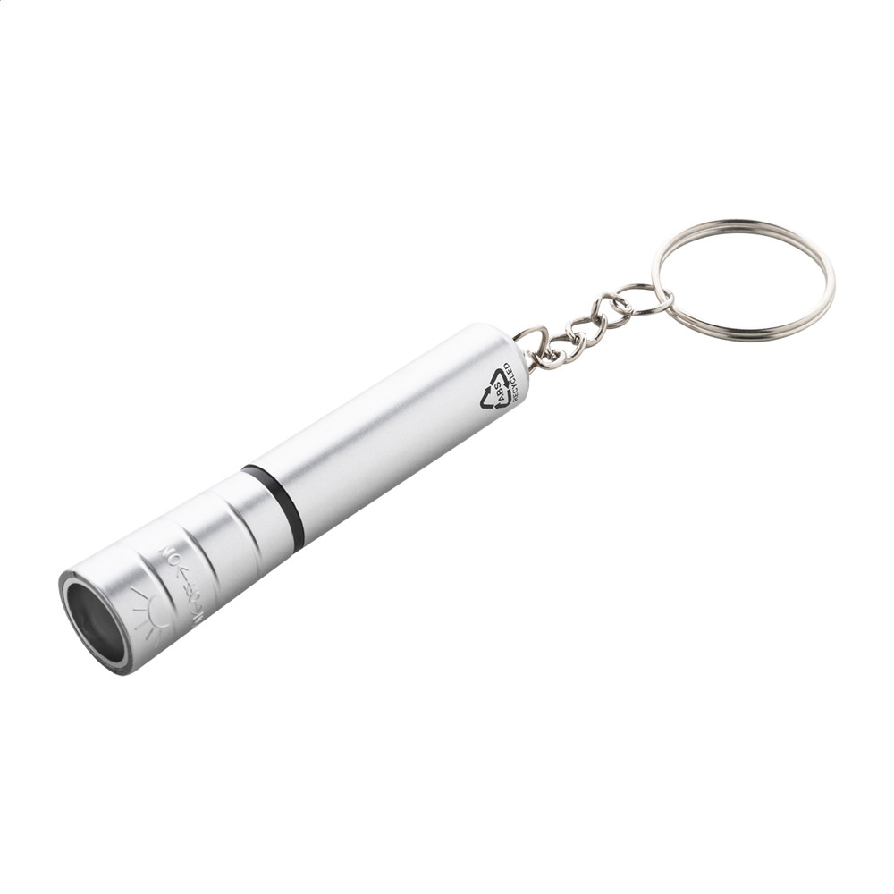 Raipei - mini RABS zaklamp - zilver